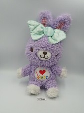 Patybear C2601 i Love Pasy Purple Rabbit Bunny Pluszowa 8" Wypchana zabawka Lalka na sprzedaż  Wysyłka do Poland