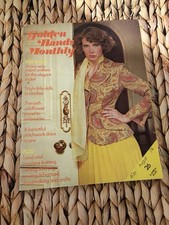 Vintage retro golden for sale  UK