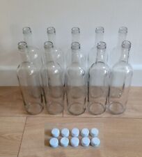 10x empty clear for sale  Shipping to Ireland