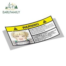 Adesivos faça você mesmo EARLFAMILY 5.1" Himiko Toga My Hero Academia Warning Slap anime carro comprar usado  Enviando para Brazil