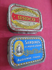 Lot anciennes boîtes d'occasion  France