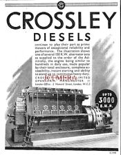 Original crossley diesel for sale  SIDCUP