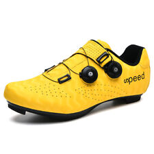 Zapatos de Ciclismo Ultraligeros Para Hombres Tenis de Bicicleta Autobloqueantes Carretera Spd Bicicleta Zapatos segunda mano  Embacar hacia Mexico