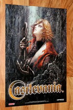 Usado, Pôster 2004 Castlevania Lament of Innocence / Metal Gear Solid The Twin Snakes comprar usado  Enviando para Brazil