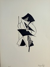 Silvano bozzolini gravure d'occasion  Paris XVIII