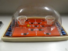 JOGO DE BOLA DE CESTA VINTAGE FEITO NO JAPÃO PELA EPOCH COMPANY PERSPEX DOME BOTÃO DE PRESSÃO comprar usado  Enviando para Brazil