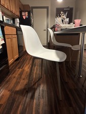 White dining chairs for sale  West Des Moines