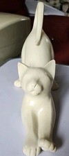 Stretching cat figurine for sale  CROYDON