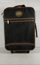 Mala de viagem forrada preta para área externa com zíper ao redor comprar usado  Enviando para Brazil