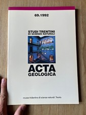 Acta geologica studi usato  Firenze