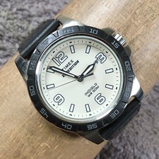 Timex Expedition relógio masculino militar data campo indiglo náilon quartzo 39mm 8" comprar usado  Enviando para Brazil