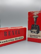 Vintage rexel numbering for sale  SOUTH CROYDON