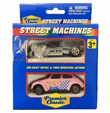 🚙🏎️ Volkswagen VW Beetle Pink Yatming Street Machines Road Tough 1:64 Diecast, usado comprar usado  Enviando para Brazil