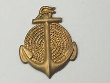 Âncora + emblema de tampa de corda sem pino (pino faltando) emblema vintage desconhecido incompleto comprar usado  Enviando para Brazil