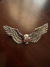 Winged skull pin for sale  Acworth