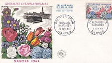 1963 fdc floralies d'occasion  Mortagne-du-Nord