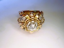 Bague diamants années d'occasion Bague diamants années d'occasion  Grenoble-