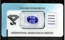 Tanzanite naturale taglio usato  Marino