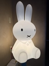 Lâmpada de coelho regulável Miffy Rabbit extra grande 31" com módulo LED recém-substituído comprar usado  Enviando para Brazil