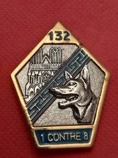 Insigne militaire 132 d'occasion  Jarny
