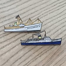 Vintage scillonian enamel for sale  SOUTHAMPTON