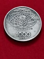 Moneta commemorativa argento usato  Terralba