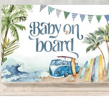 Decoraciones de baby shower para bebé a bordo segunda mano  Embacar hacia Mexico
