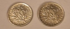 Pièces centimes semeuse d'occasion  Les Forges