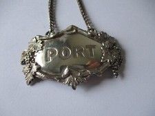 Decanter label port for sale  MATLOCK