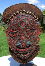 Masque cimier bamiléké d'occasion Masque cimier bamiléké d'occasion  Valbonne