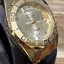 Relógio feminino Invicta anjo quartzo tom dourado mostrador pulseira 14397 *PULSEIRA DE SEIS POLEGADAS, usado comprar usado  Enviando para Brazil