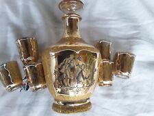 Service liqueur doré d'occasion  Beaumont-de-Lomagne