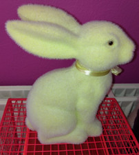 Flocked rabbit bunny for sale  WINCHESTER