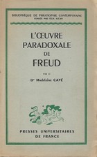 Oeuvre paradoxale freud d'occasion  Herlies