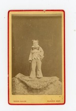 Vintage photo cdv d'occasion  Expédié en Belgium