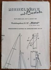 Modellbau basteln modellsegelb gebraucht kaufen  Gundelsheim