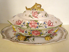 Grande soupière faience d'occasion  Mazan