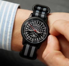 Relógio masculino automático vintage 24 horas Polar - 24. Relógio soviético restaurado comprar usado  Enviando para Brazil