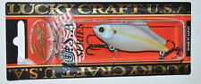 Usado, Lucky Craft LV-100 Afundando 2 1/2" 7/16oz Chartreuse Shad Lipless Crankbait comprar usado  Enviando para Brazil