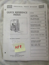 Clark cf20 cf20b for sale  USA