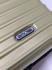 Mini bagagem de mão RIMOWA x EVA AIR primeira classe estojo de higiene pessoal - Verde comprar usado  Enviando para Brazil