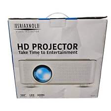 Paquete Proyector LED HD, Pantalla 150", HDMI, Cine en Casa, Fácil Configuración segunda mano  Embacar hacia Argentina