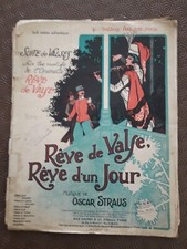 Partitions anciennes rêve d'occasion  Nice-