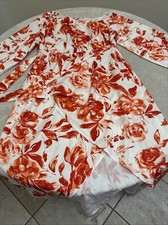 Woman orange white for sale  Charlotte