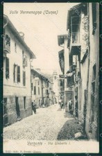 Usado, Cuneo Vernante Via Umberto I PIEGATA cartolina MT6688 comprar usado  Enviando para Brazil