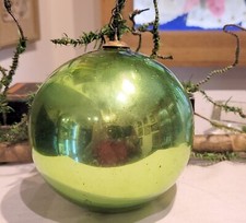 Green glass kugel for sale  Princeton