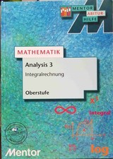 Mentor abiturhilfe analysis gebraucht kaufen  Tamm