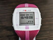 Polar FT4 Digitaluhr für Damen mit Herzfrequenzmesser in Weiß-Rosa comprar usado  Enviando para Brazil