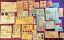 Decals model aircraft for sale  OXFORD