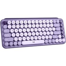 Usado, Teclado mecânico sem fio Logitech POP Keys com teclas emoji personalizáveis Cosmos comprar usado  Enviando para Brazil